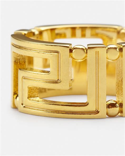 versace greca ring|versace rings for women.